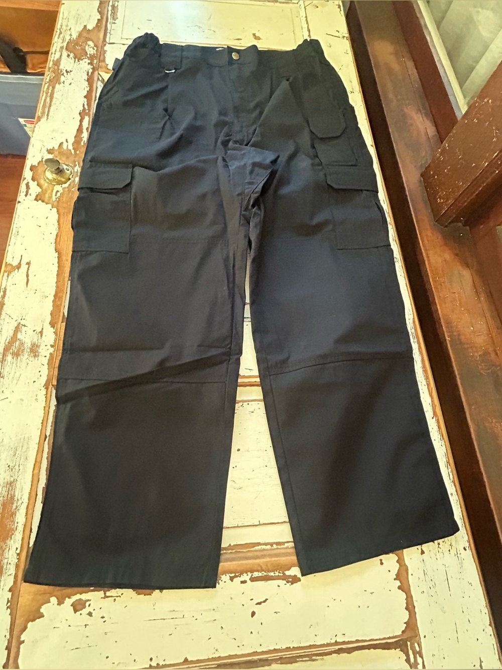 511 Tactical  Men 38x30 Navy Blue Regular Fit  Pro Ripstop Cargo Pant